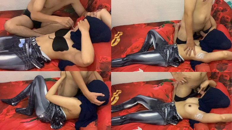 Hamster_Ball: 말레이 히잡 스파이더걸 코스프레 왁싱 겨드랑이 - 해피 엔딩!!