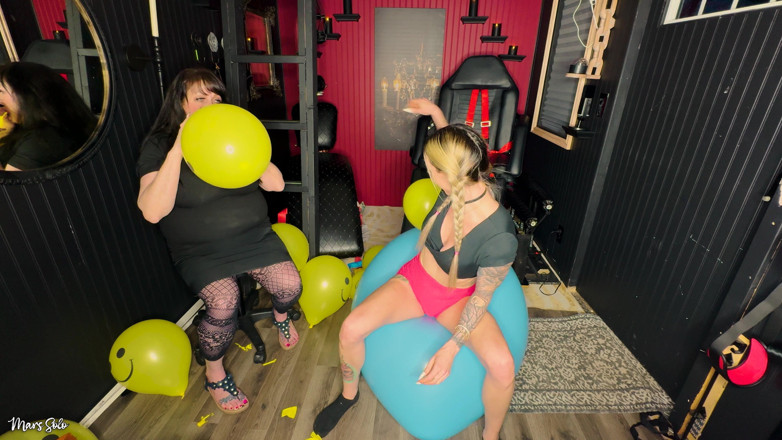 Mars solo: Primera vez que se inflan y reventan globos: Solo de...