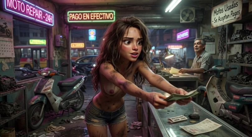 My night collection: Impresionante chica callejera sube de la pobreza al lujo después...