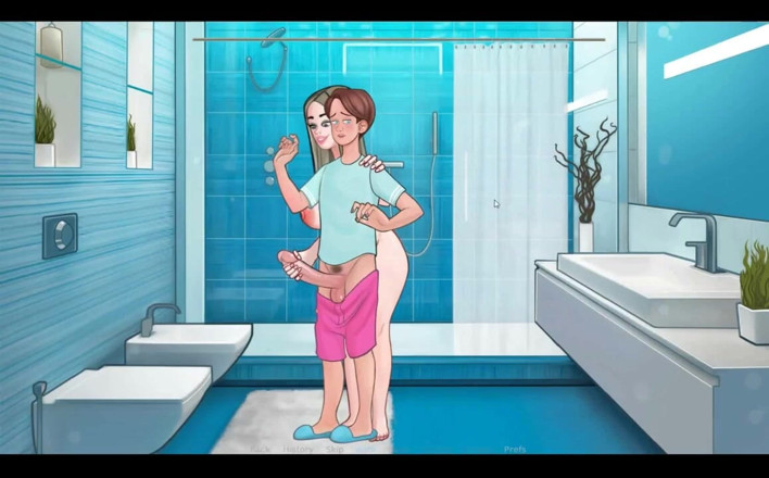 Erotic Krisso: 性爱笔记 ms.white Bathoom 乐趣