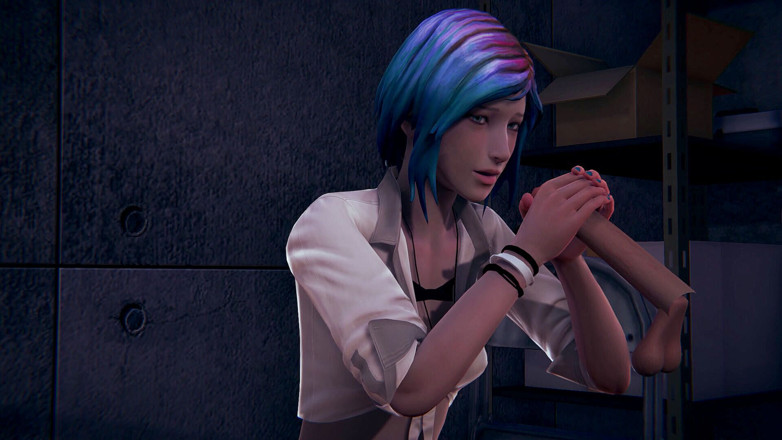 Waifu club 3D: Chloe branle ta bite après l'entraînement