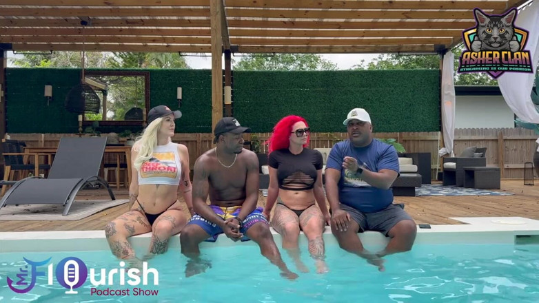 Mr Flourish Live: Mrflourish podcast con invitado Roxi Keogh, Gigi Patsy y Datjguy...