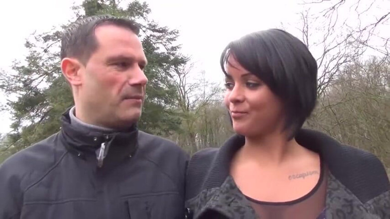 German amateur - 100% German hardcore videos: Morena milf consigue follada en el bosque