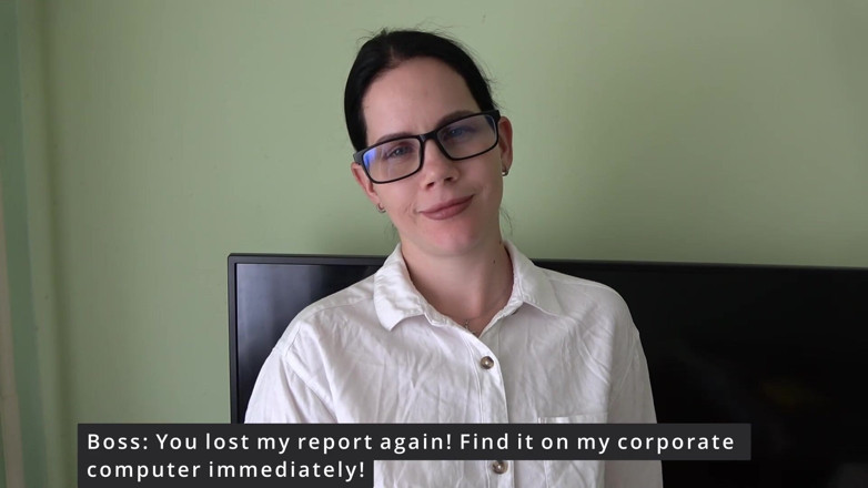 Anna Sky: Beautiful Anna Humiliates Her Boss's Tiny Cock