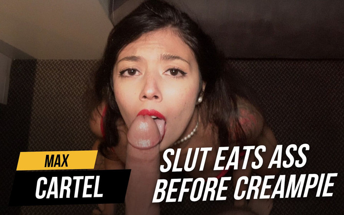 Max Cartel: Latina-schlampe isst arsch vor creampie