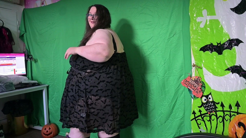 SSBBWLadyBrads: SSBBW halloweenský módní úlovek pro velká těla