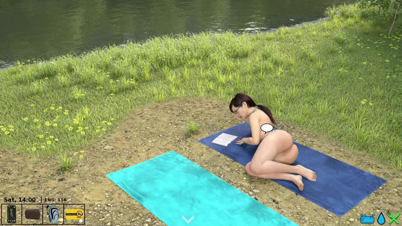 Adultgameplayvideos studio: Shoretown Saga - și-a futut profesoara în timp ce ea făcea plajă