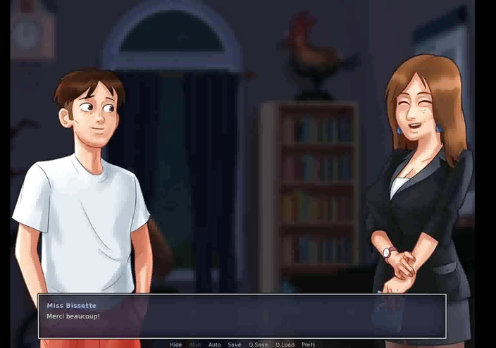 Dirty GamesXxX: Saga de vară: profesoară de franceză sexy, și fata din parcul...