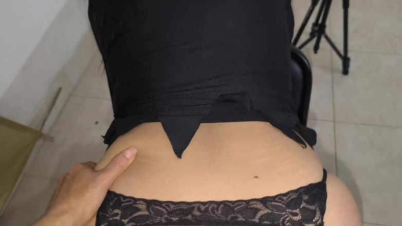 NEGRITA SEXY: Eu fodi minha meia-irmã durante o ritual de Halloween