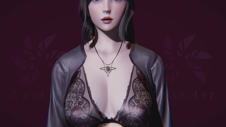 Lust art 3D: 性感的calliope twalk