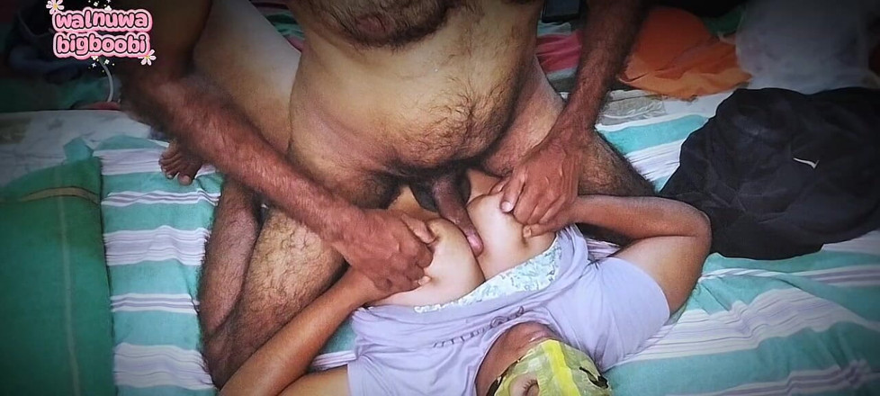Walnuwa: Borstmassage geven aan mijn stiefmoeder met grote borsten, Srilankaanse eigengemaakte...