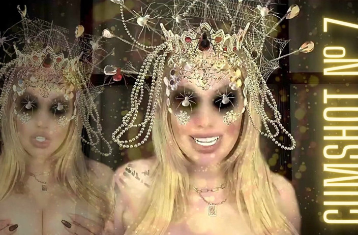 Goddess Misha Goldy: Gruselige woche der CEI! Melken und schlucken jeden tag für...