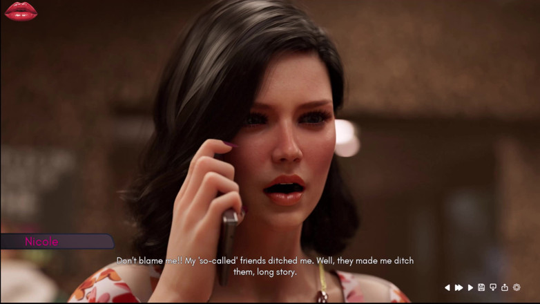 Johannes Gaming: Denvers 18 Nicole 완다에게 사랑을 털어놓는 니콜