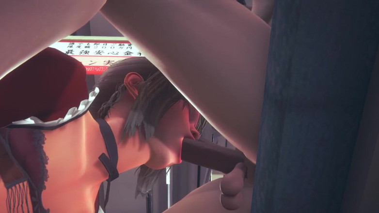 Yaoitube: Femboy Yaoi - Nobu thổi kèn trong tàu điện ngầm