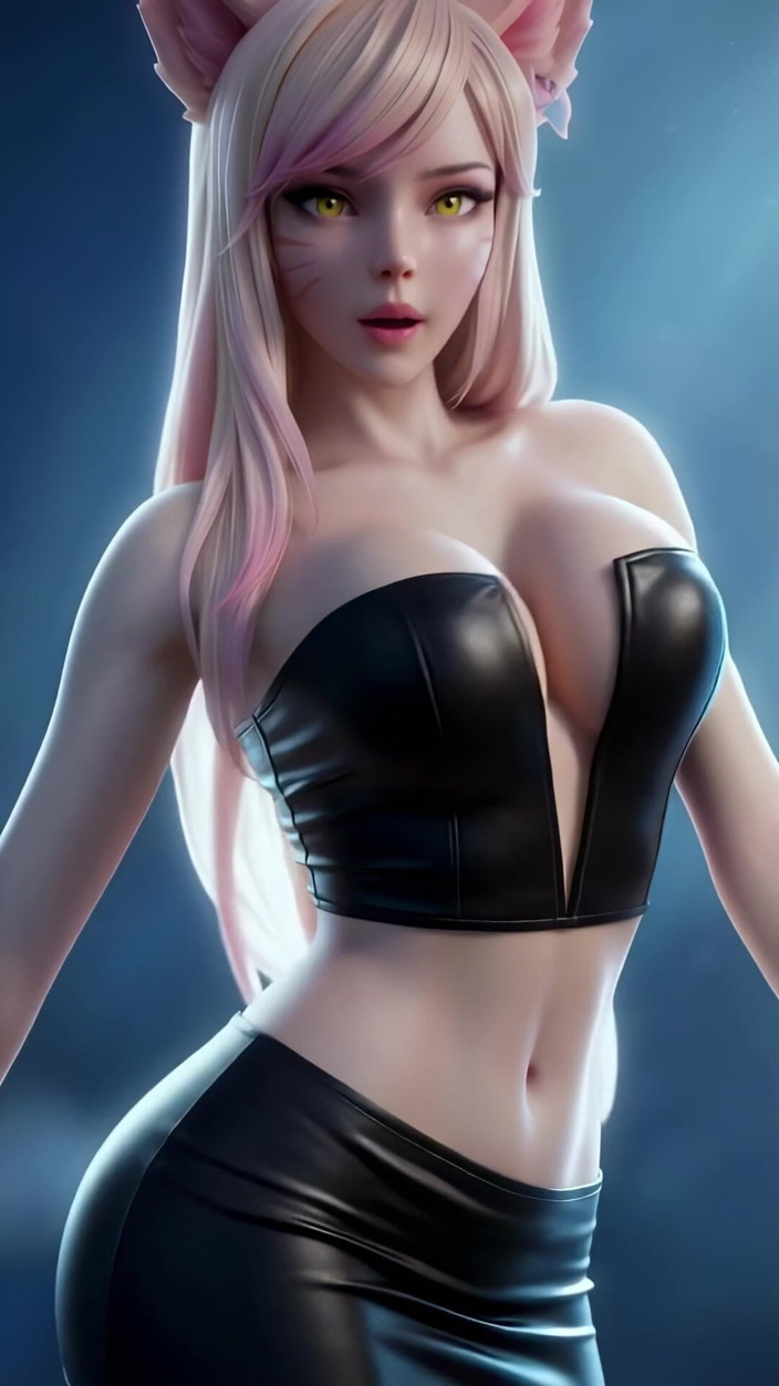 3D-Hentai Games: Ahri's Sexy Dance (Black Eyed Peas - Boom Pow)