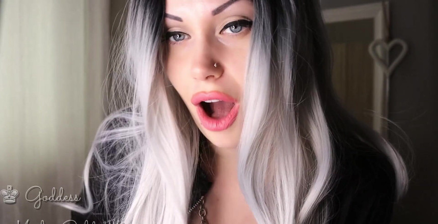 Goddess Misha Goldy: Ik heb je al helemaal mijn kleine verslaafde gemaakt en...