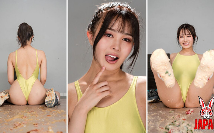 Japan Fetish Fusion: Food Crush Delight: Mâncarea murdară a lui Machi Ikuno stomping...