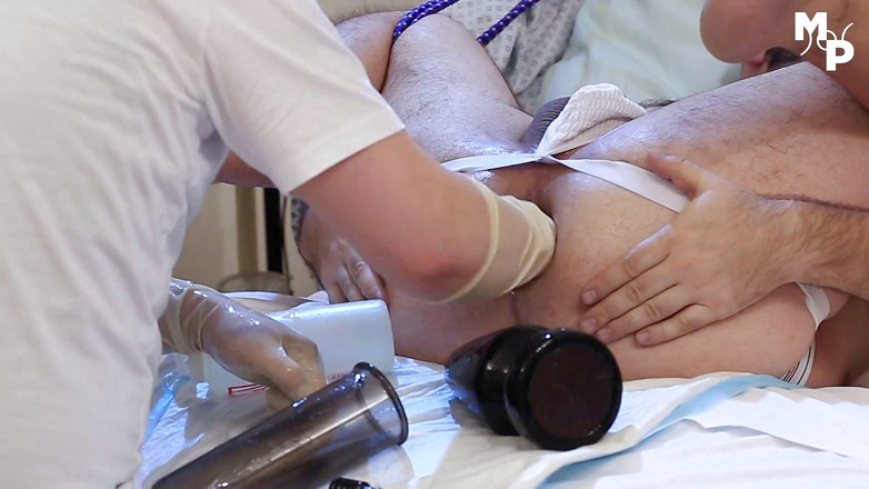 Marcus Pollack Gay: Hart Punch Fisting dan Rosebutt mengepam dengan video doktor