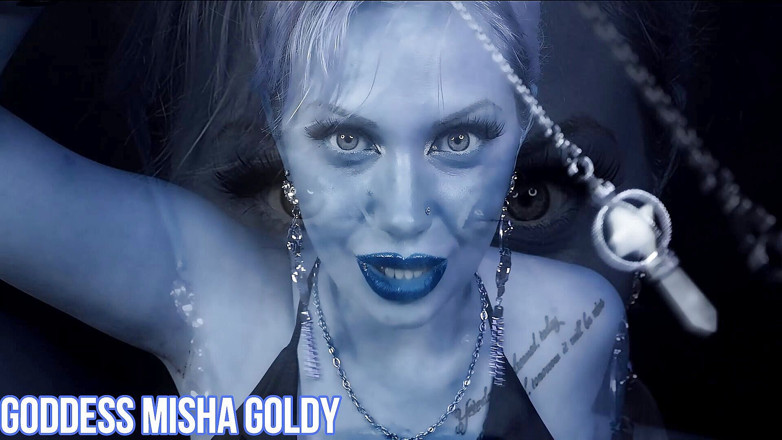 Goddess Misha Goldy: Mesmerize eye contact! It's so easy to manipulate you and...