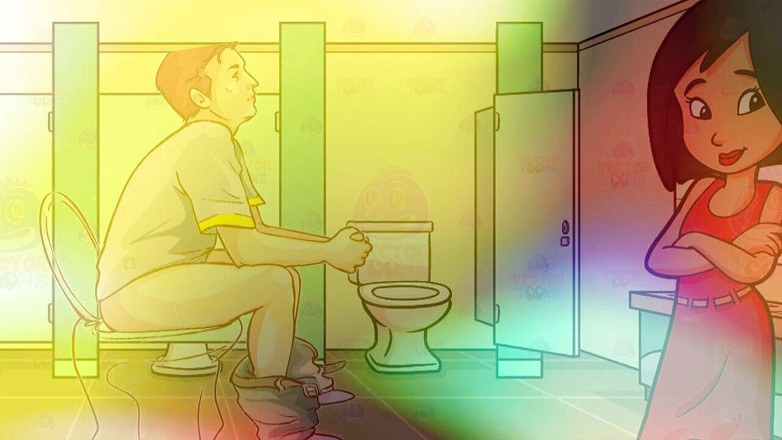 Campsissyboi: Audio only - schwuler dirtytalk im badezimmer, hetero-mann bekommt transe wichsanleitung