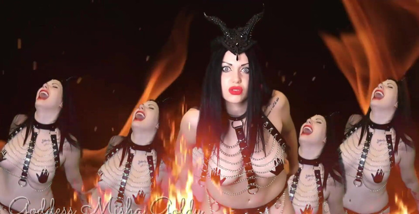 Goddess Misha Goldy: Nu-mi pasă de tine! Nu-mi pasă dacă ești în viață sau...