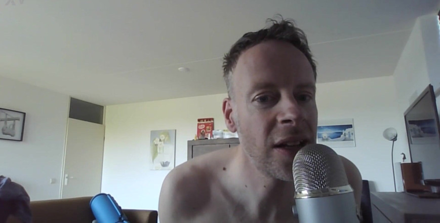 Exhibi gay NL: Asmr berbisik dan merintih