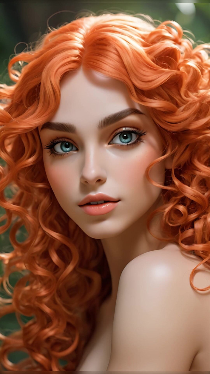 LustRender: Lustrender Comic Style Naken Älva Tjej Bildspel - Sexig Ai Fantasy Elf...