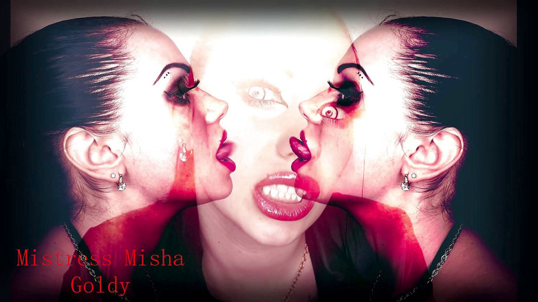 Goddess Misha Goldy: Intensive dämonische Lipnose! Du wirst alles tun, was ich für...