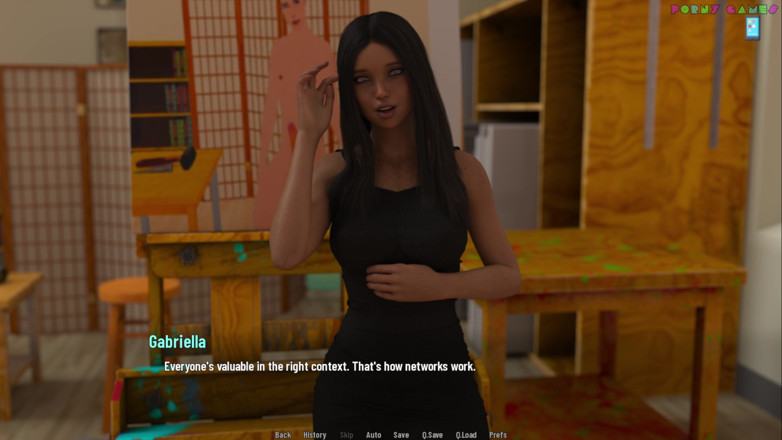 Porny Games: University Days by Greebo - Sex dur cu mama vitregă în bucătărie 21
