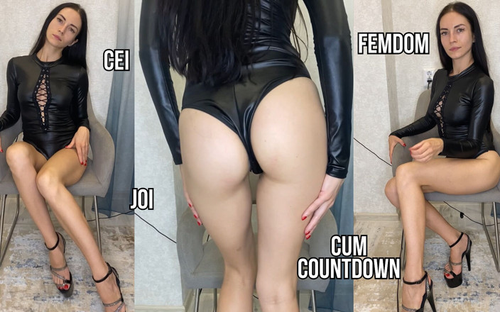Princess Monica: 펨돔 JOI, CEI, 정액 카운트다운