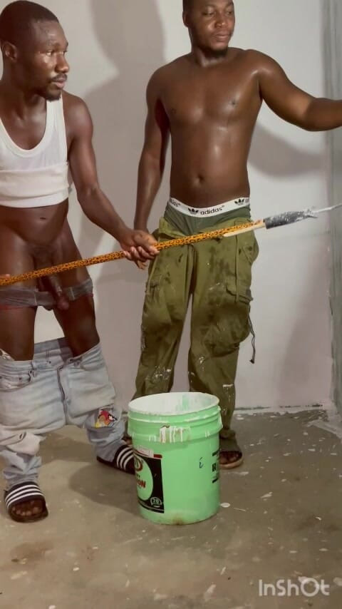 BlackDanie_production: Pintura y follada por mi jefe