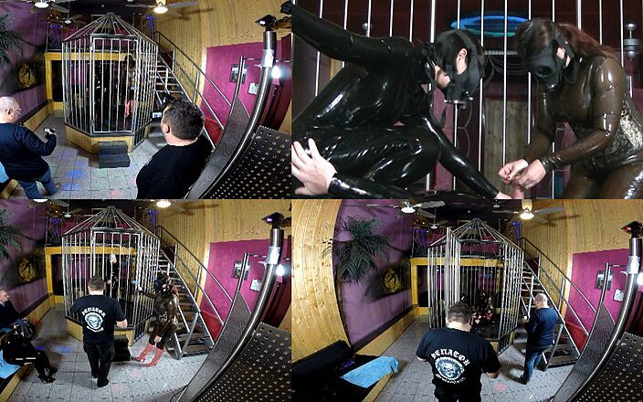 Lydia Privat: Detrás de escena domina en látex