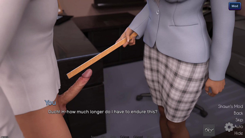 3D Cartoon Porn: O Despertar 19: Klara Brown professora em sexo a três, come...