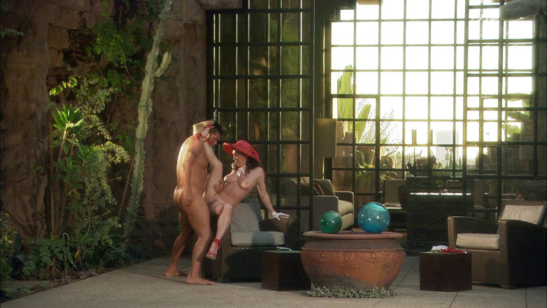 Villa outdoor fun: Boink una figliastra la sera, e sua madre calda al...