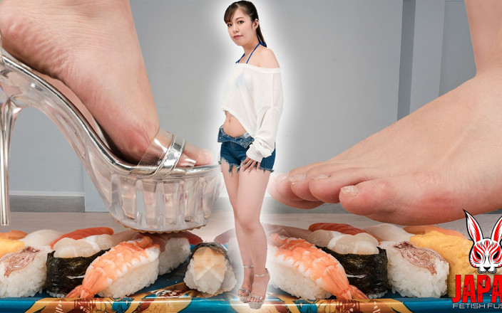 Japan Fetish Fusion: Food Crush Temptation: A delícia brincalhona de Akina sobre guloseimas...