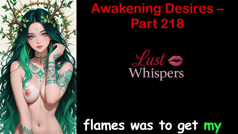 LustWhispers: Awakening Desires - deel tweehonderd achttien - Engels audioverhaal met ondertiteling