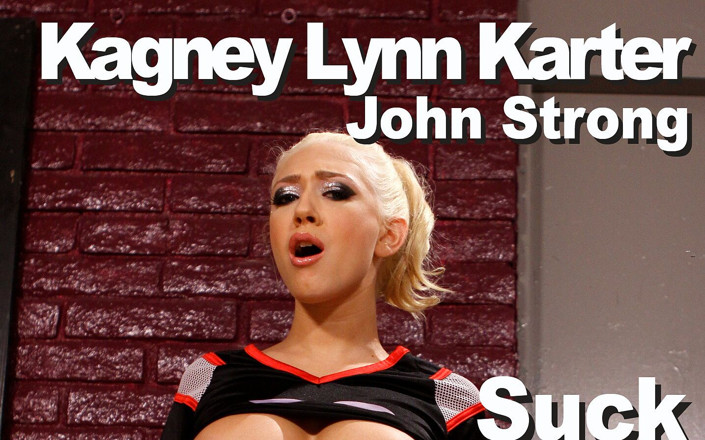 Edge Interactive Publishing: Kagney lynn karter ve john strong emiyor, sikiş, yüze boşalma