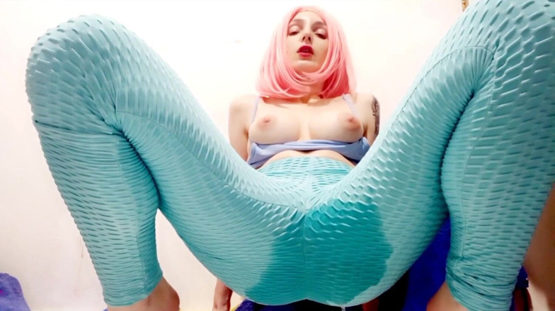 WhiteGoddessAlinaXXX: FREUNDIN nass yogahosen Motivation