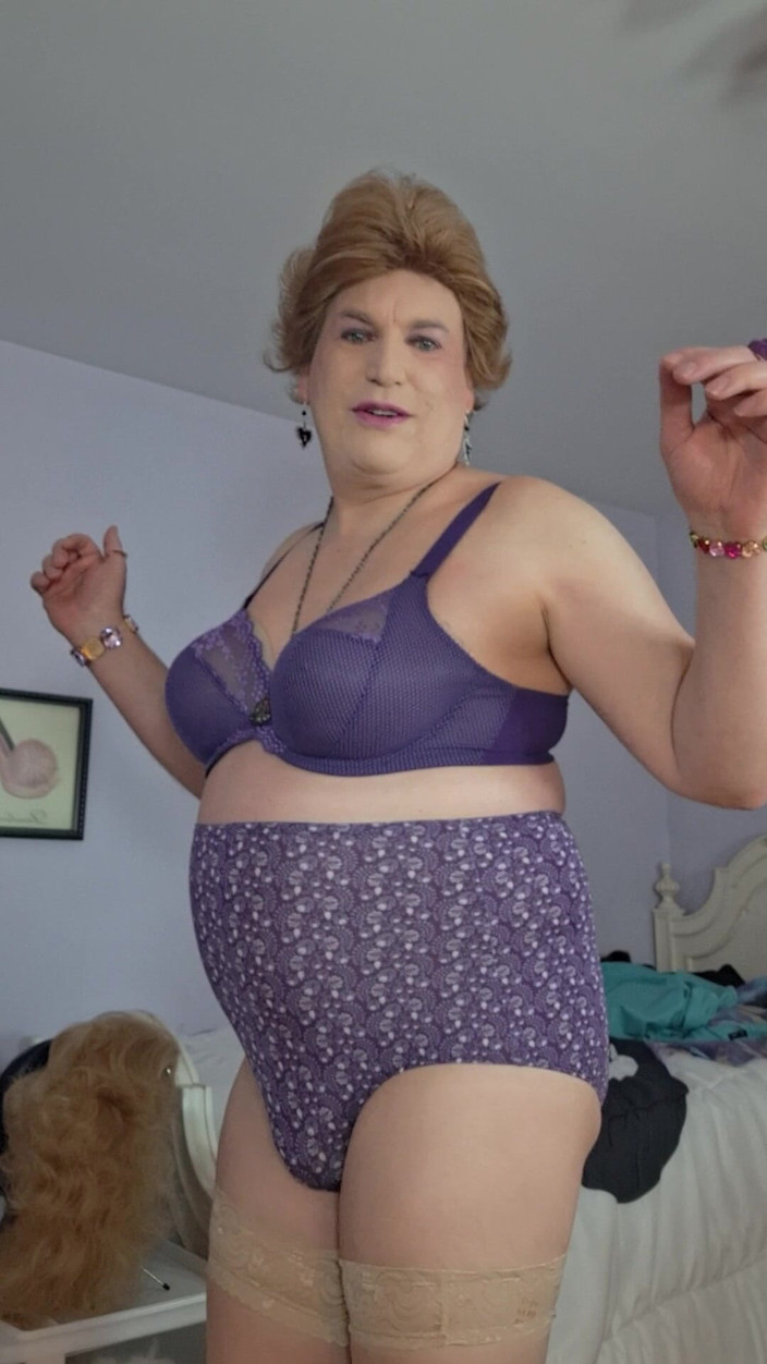 Victoria Lecherri: Soft e gordo conforto avó Vicki