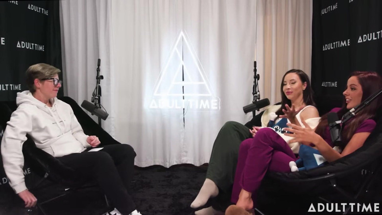 Adult Time Podcast: Podcast gwiazd po lesbijek! | Vanna Bardot i Melissa Stratton | Podcast...