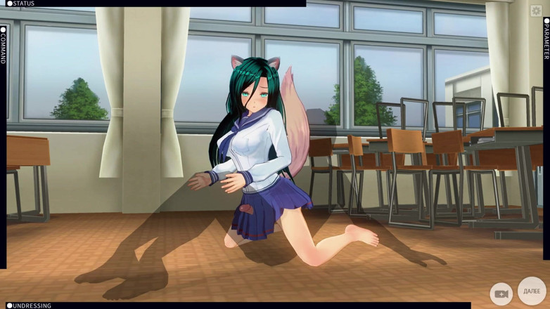 H3DC: 3D hentai neko flicka kommer från en stor kuk
