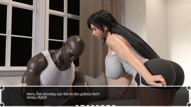 Dirty GamesXxX: Tifa’s Dark Heaven : la copine asiatique infidèle et la grosse...