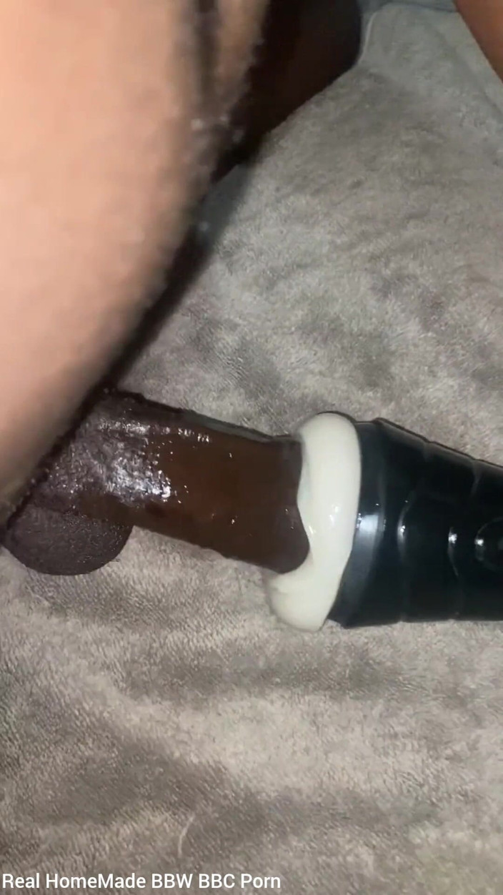 Big black cock BBCee: Šukání falešné kundičky s mojí ženou