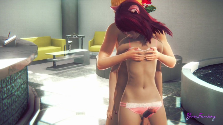 Yaoitube: Yaoi Femboy Erito - Erito merasakan betapa menghisap telurnya dan dikongkek