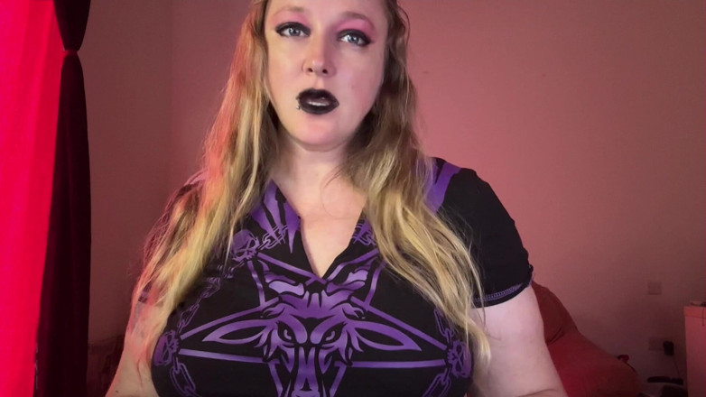 Kisicaxx: Goths mädchens satanischer deal
