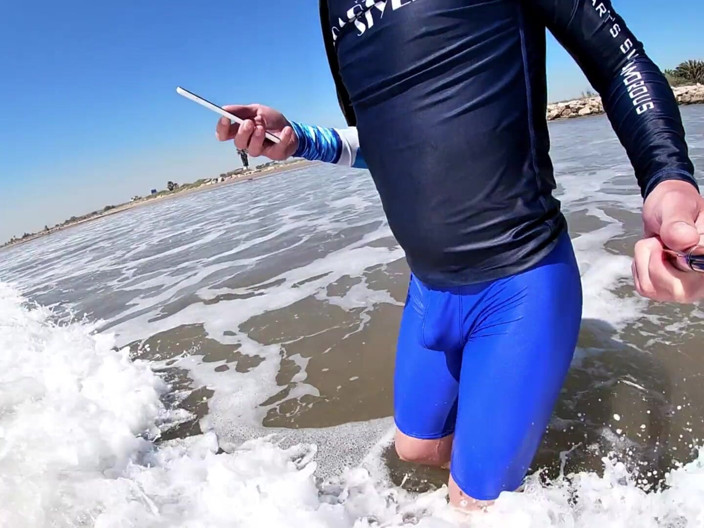 Cool Body: Männer und Frauen am strand werden geil, meinen schwanz in...