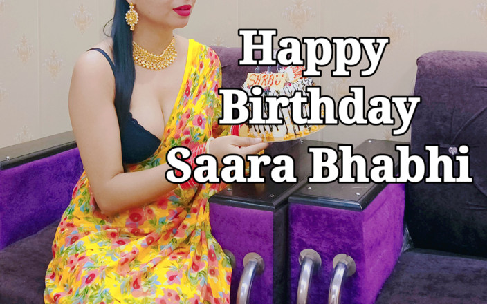 Saarabhabhi6: Saara kakak ipar india yang cantik merayakan ulang tahunnya sama...