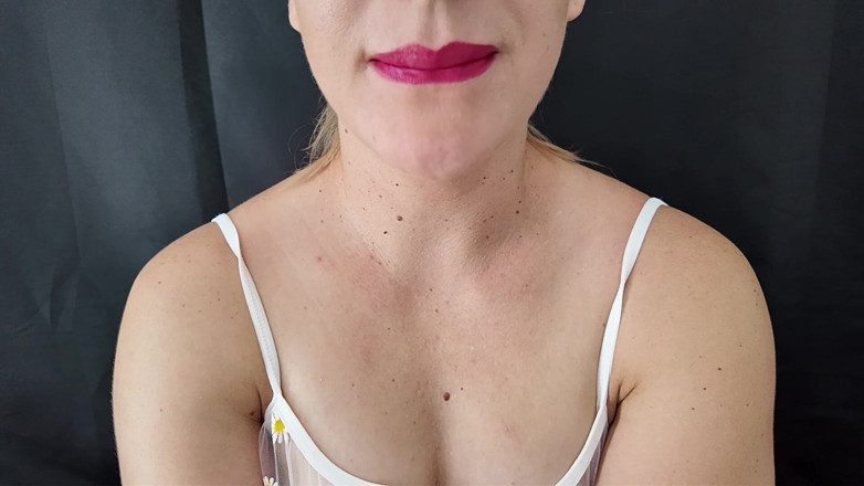 Stacey Reid: Lábios vermelhos batem boquete, joi, contagem regressiva de 60