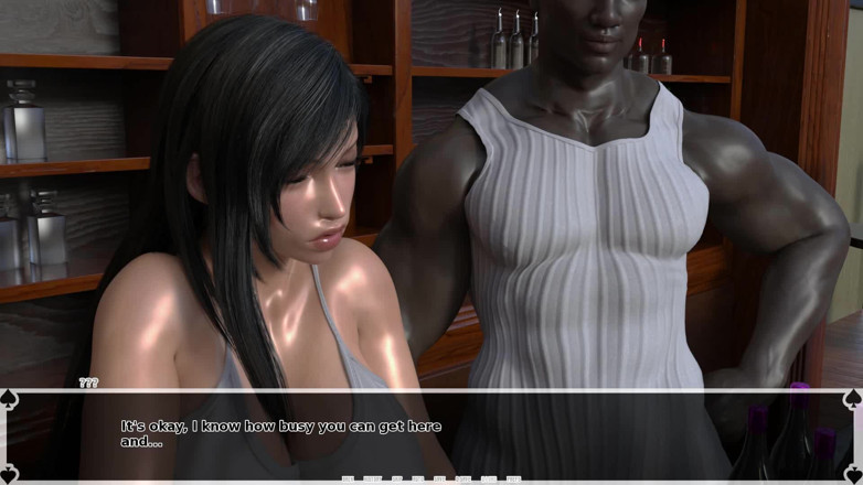 Dirty GamesXxX: Tifa's donkere hemel: meisje heeft spijt van het bedriegen van...