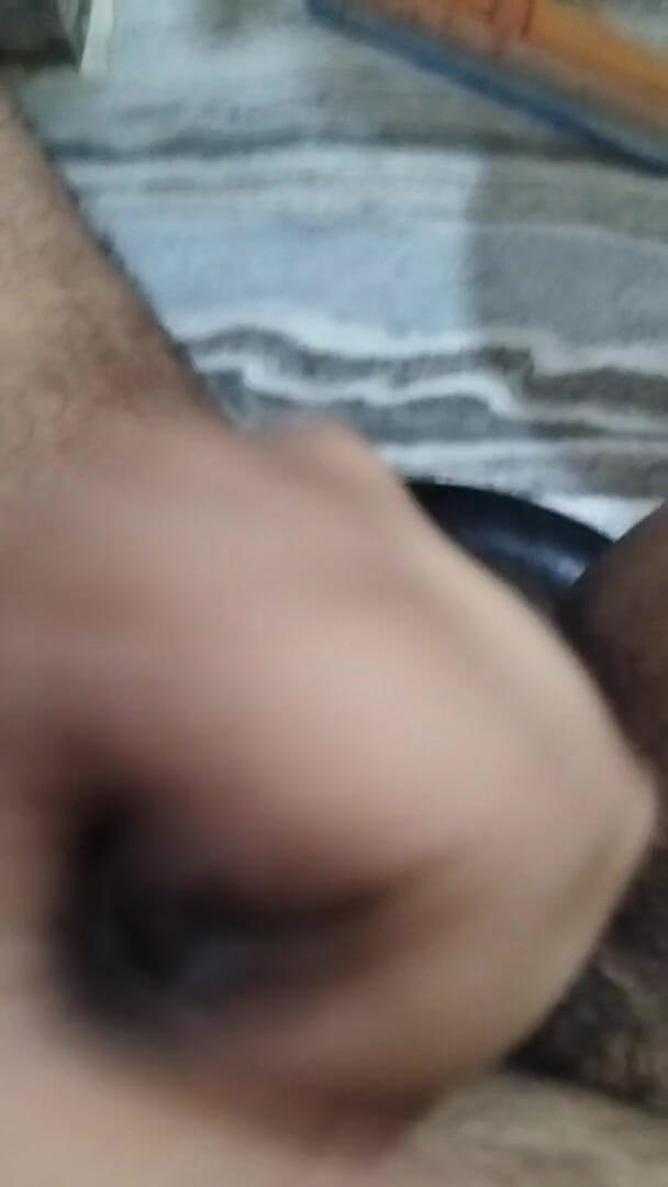 King masturbation: 흑인 자지 정액 준비